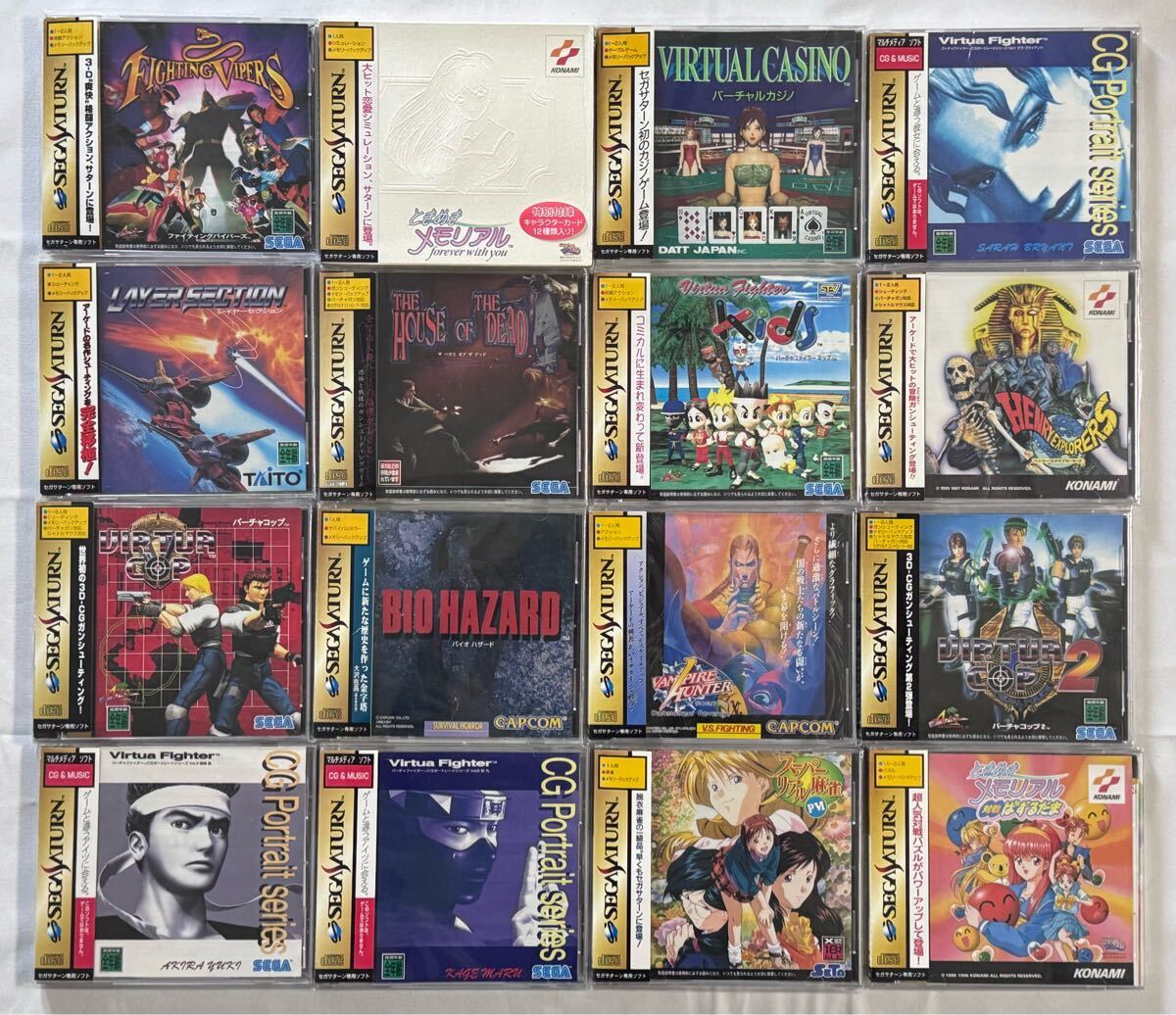 AZ-564 SEGA SS サターン DC ドリームキャスト ソフト 大量 73本 AZ-564 SEGA SS サターン DC ドリームキャスト ソフト 大量 73本