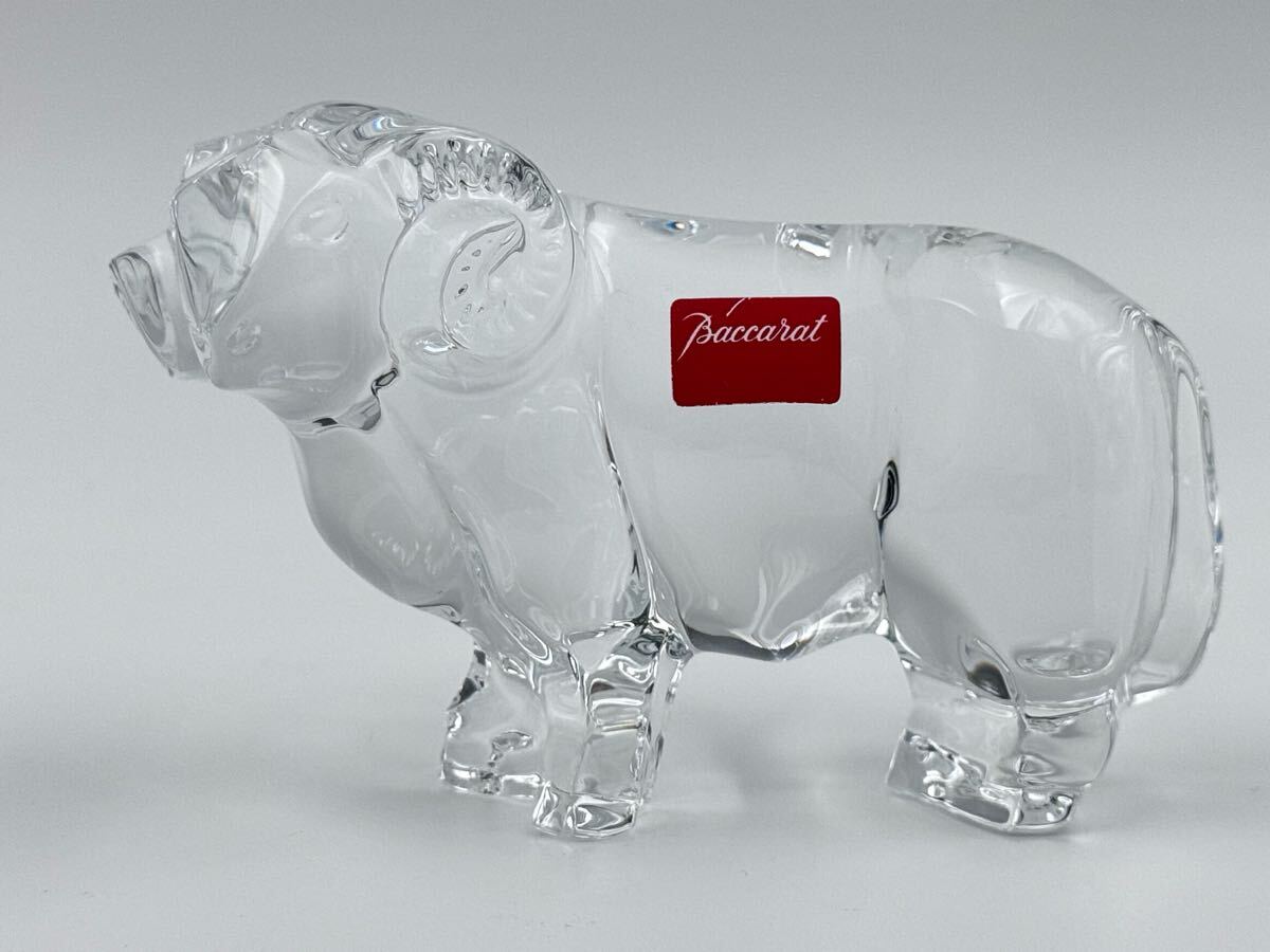 AZ-601 Baccarat バカラ 干支 フィギュリン 4点 箱 栞 AZ-601 Baccarat バカラ 干支 フィギュリン 4点 箱 栞