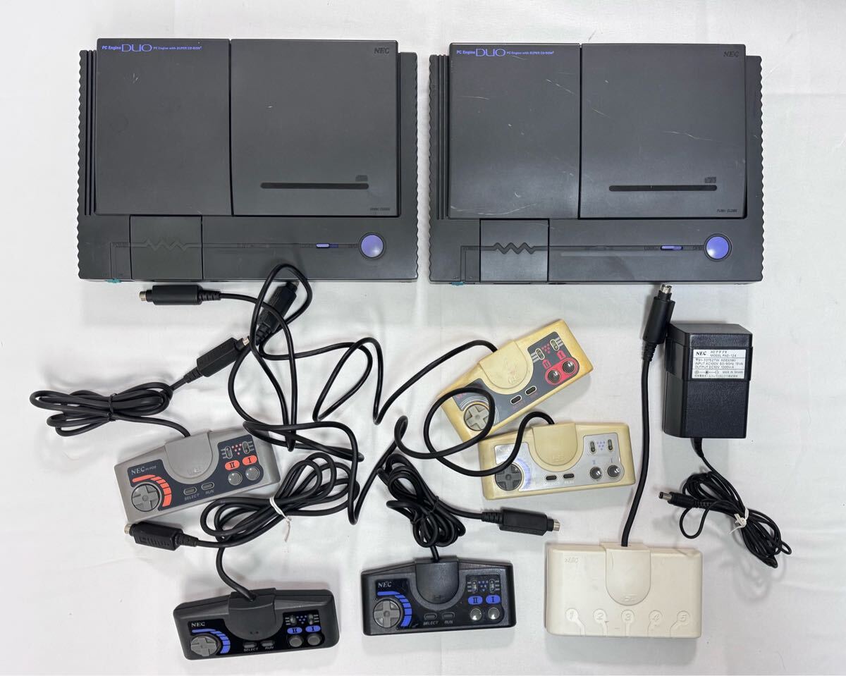 AZ-530 PCE PCエンジン Duo 本体 ハード PI-TG8 2台 AZ-530 PCE PCエンジン Duo 本体 ハード PI-TG8 2台