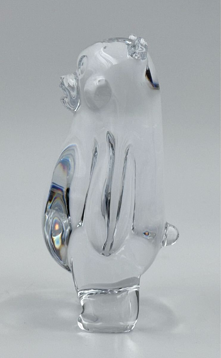 AZ-607 くまモン Baccarat バカラ クリスタル 箱 栞 置物 美品 AZ-607 くまモン Baccarat バカラ クリスタル 箱 栞 置物 美品