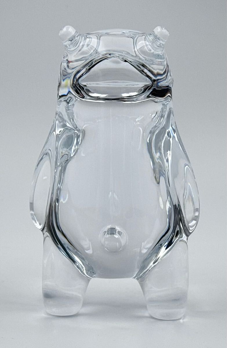 AZ-607 くまモン Baccarat バカラ クリスタル 箱 栞 置物 美品 AZ-607 くまモン Baccarat バカラ クリスタル 箱 栞 置物 美品