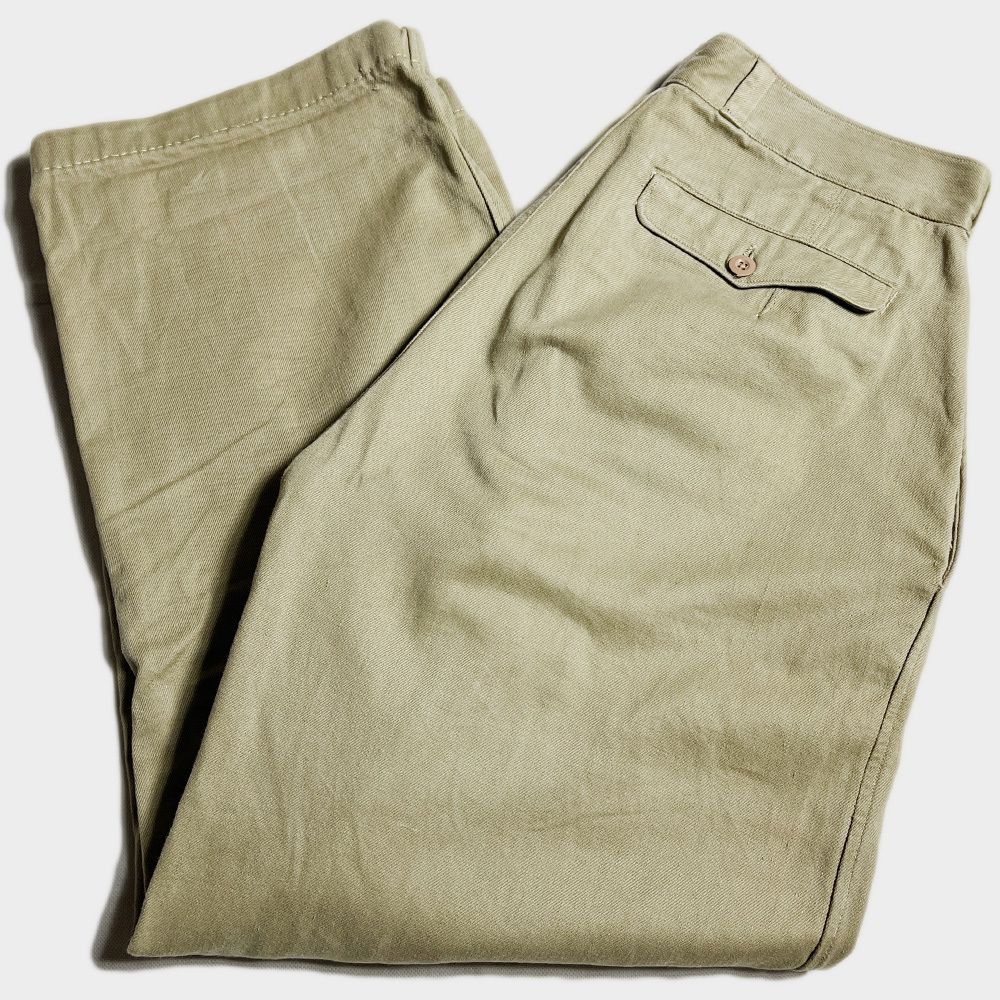 人気! 50's 60's フランス軍 M52 M-52 チノ CHINO パンツ PANT FRENCH ARMY フレンチアーミー フランス制 VINTAGE ヴィンテージ レア 著用