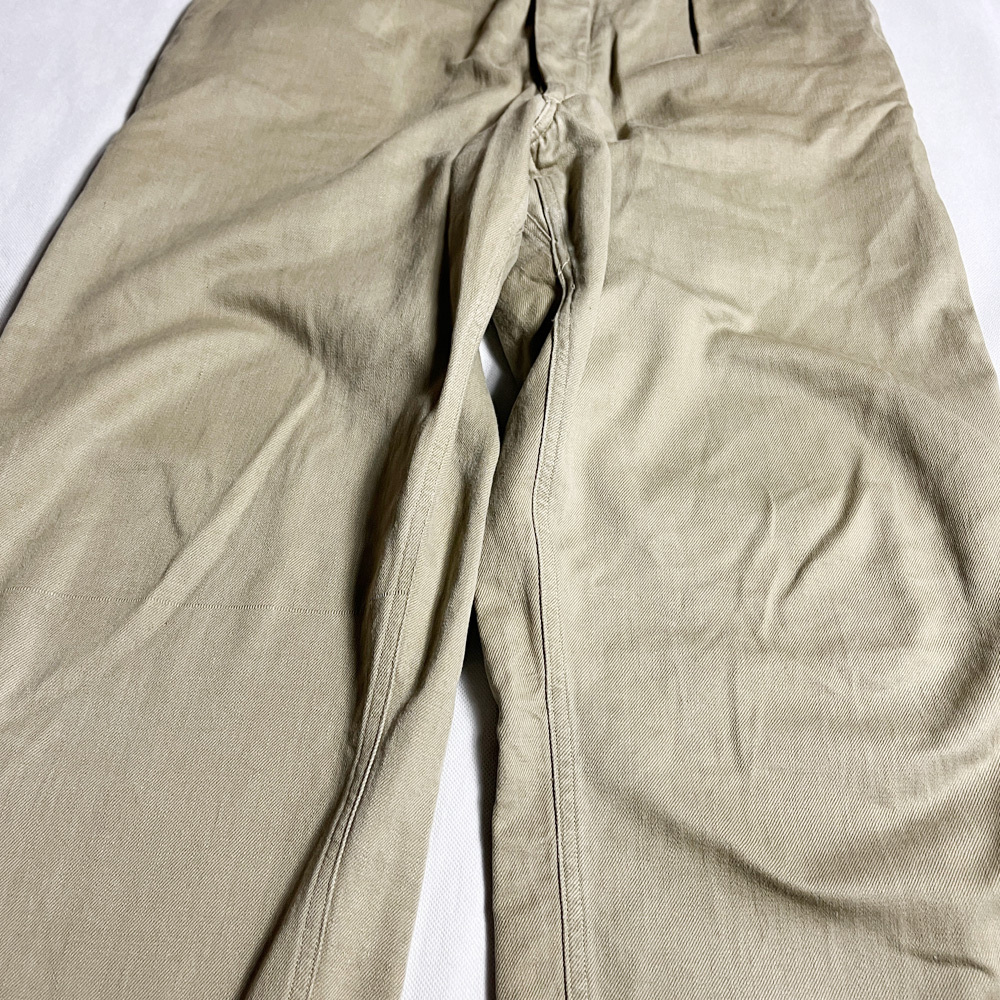人気! 50's 60's フランス軍 M52 M-52 チノ CHINO パンツ PANT FRENCH ARMY フレンチアーミー フランス制 VINTAGE ヴィンテージ レア 著用