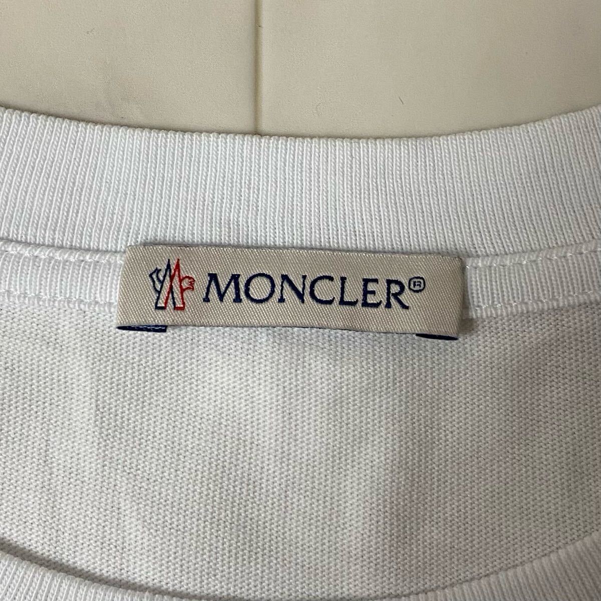 極美品/Lサイズ○モンクレール MONCLER 袖プリント スリーブロゴ 極美品/Lサイズ○モンクレール MONCLER 袖プリント スリーブロゴ
