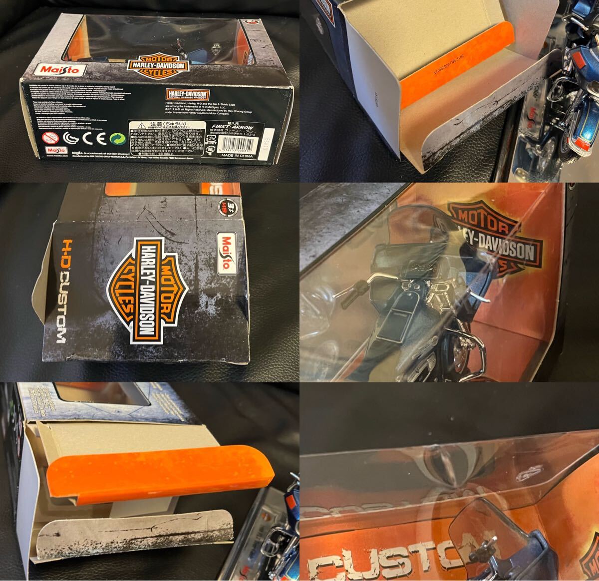 1/18 ハーレーダビッドソン 1980 FLT Tour Glide ツアーグライド Harley-Davidson ダイキャストミニカー アメリカン マイスト maisto_画像10