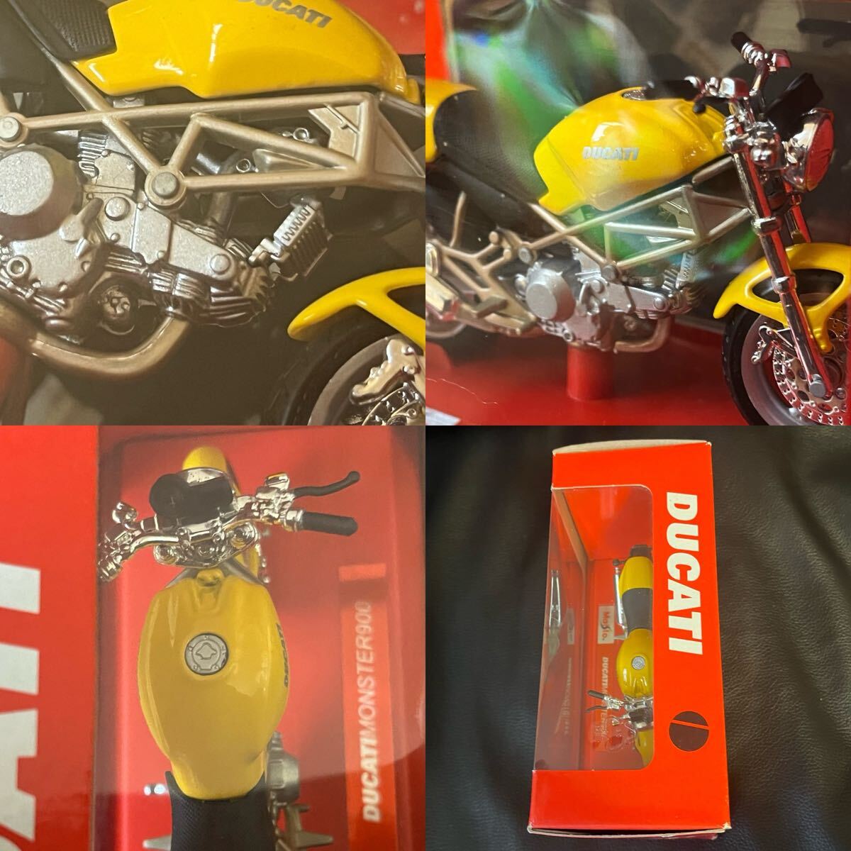 1/18スケール DUCATI MONSTER900 ドゥカティ モンスター900 ダイキャストバイク オートバイ ミニカー 完成品 Maisto マイスト