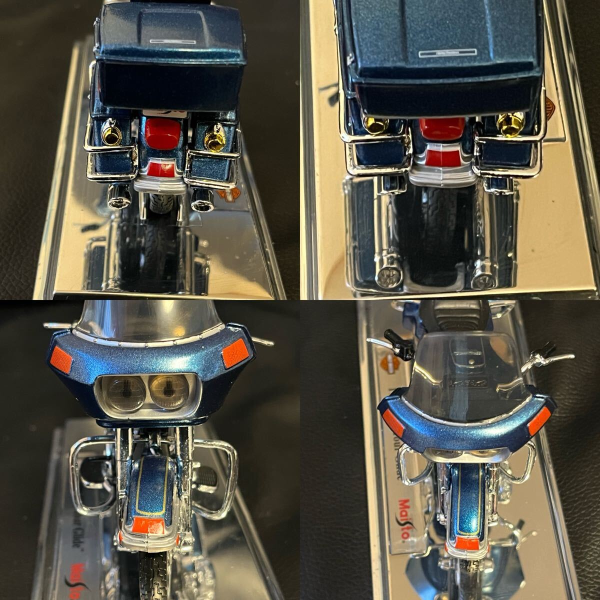 1/18 ハーレーダビッドソン 1980 FLT Tour Glide ツアーグライド Harley-Davidson ダイキャストミニカー アメリカン マイスト maisto_画像7