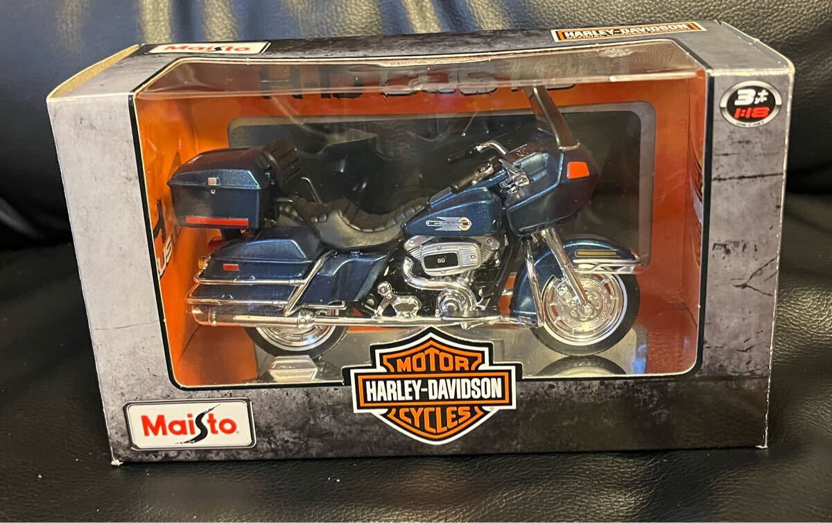 1/18 ハーレーダビッドソン 1980 FLT Tour Glide ツアーグライド Harley-Davidson ダイキャストミニカー アメリカン マイスト maisto_画像1