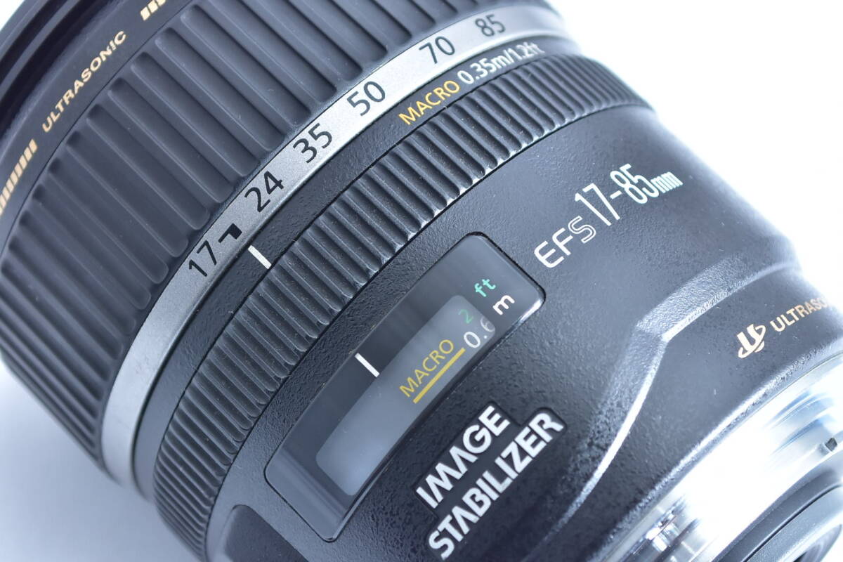 * почти новый товар *Canon Canon EF-S 17-85mm F4-5.6 IS USM* принадлежности большое количество! линзы капот * фильтр есть *.. проходить оптика серия * специализированный магазин рабочее состояние подтверждено 