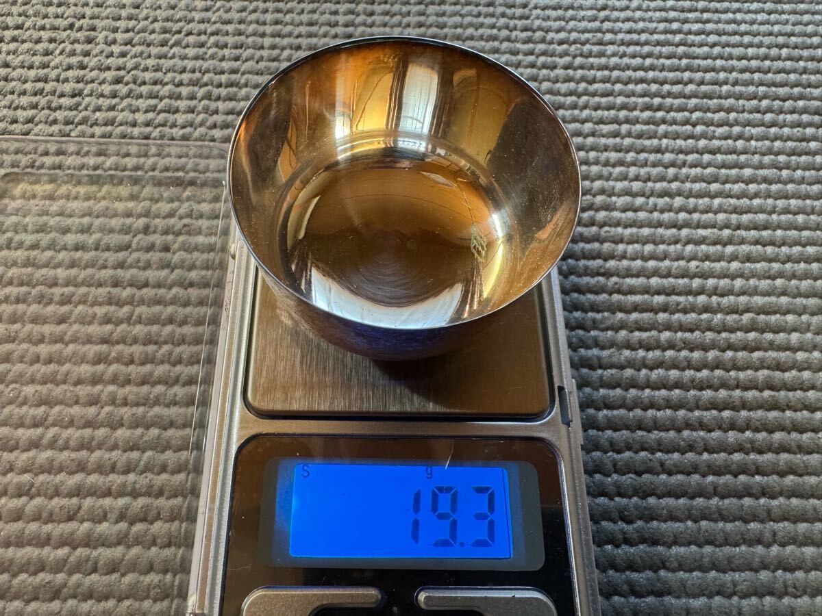 4 うぶだし品 中古 純銀 盃 3個セット 58.2g 刻印有 4 うぶだし品 中古 純銀 盃 3個セット 58.2g 刻印有