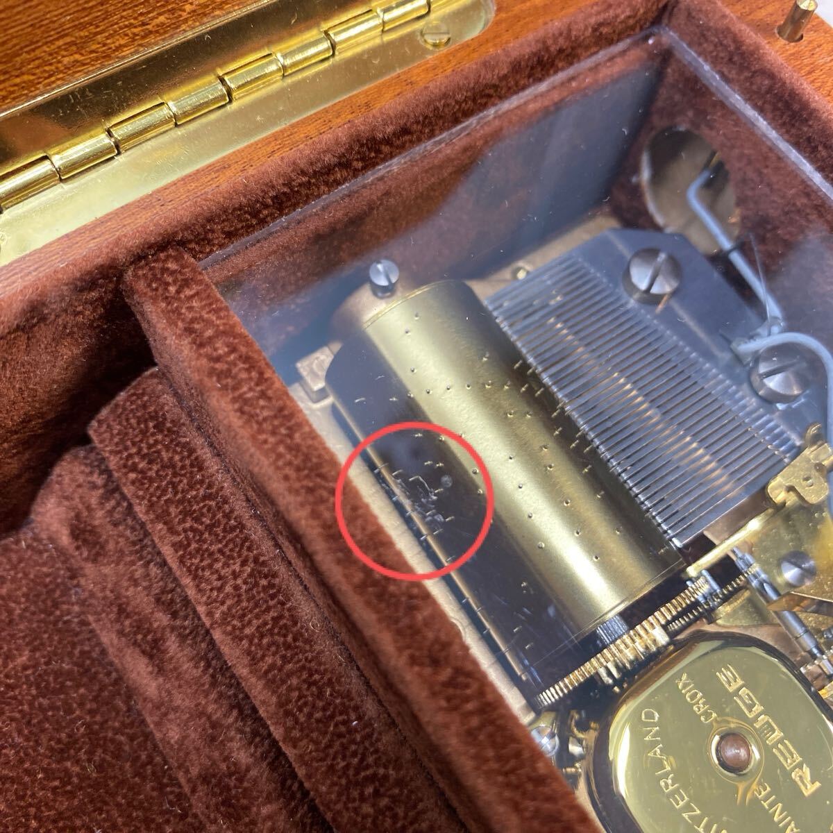 D94 FN-250418-213 REUGE リュージュ 64012 オルゴール 木製 約 D94 FN-250418-213 REUGE リュージュ 64012 オルゴール 木製 約