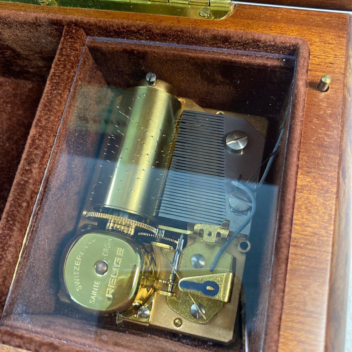 D94 FN-250418-213 REUGE リュージュ 64012 オルゴール 木製 約 D94 FN-250418-213 REUGE リュージュ 64012 オルゴール 木製 約