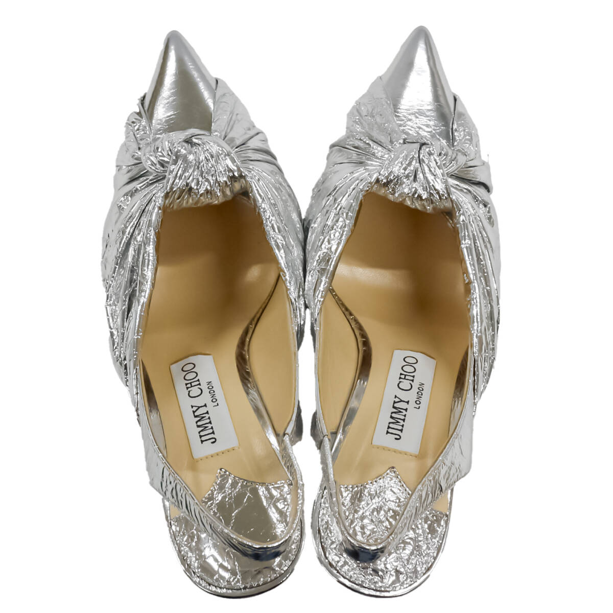 未使用品】JIMMY CHOO ジミーチュー バックストラップ パンプス 未使用品】JIMMY CHOO ジミーチュー バックストラップ パンプス