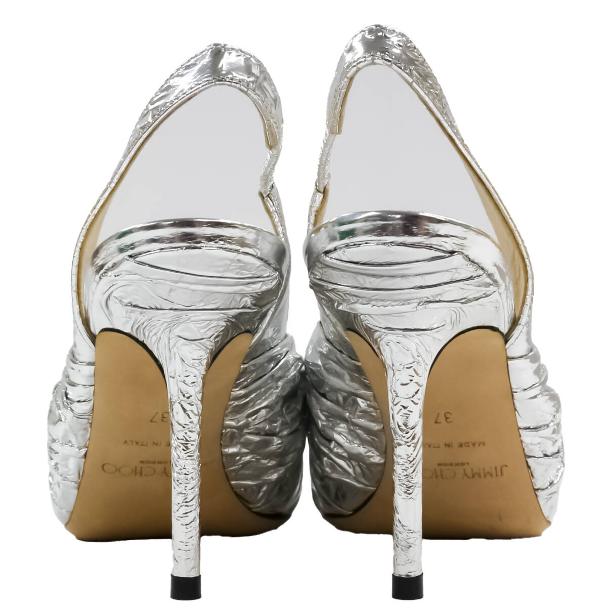 未使用品】JIMMY CHOO ジミーチュー バックストラップ パンプス 未使用品】JIMMY CHOO ジミーチュー バックストラップ パンプス