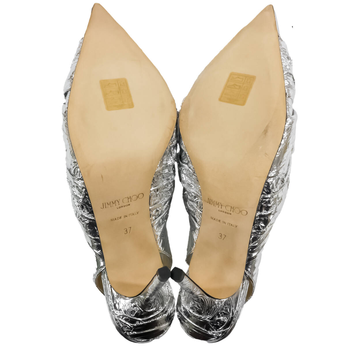 未使用品】JIMMY CHOO ジミーチュー バックストラップ パンプス 未使用品】JIMMY CHOO ジミーチュー バックストラップ パンプス