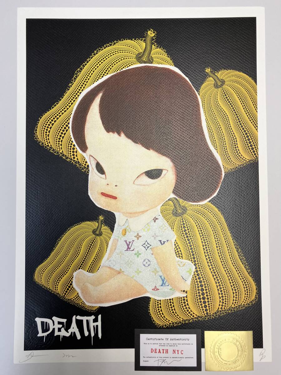1000円スタート 2022年 DEATH NYC 現代アートポスター AP 02 1000円スタート 2022年 DEATH NYC 現代アートポスター AP 02