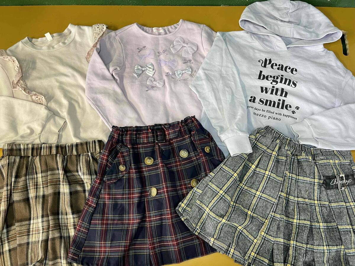 大人気ブランド メゾピアノ秋冬服】 60~140cm 女の子秋冬服30点