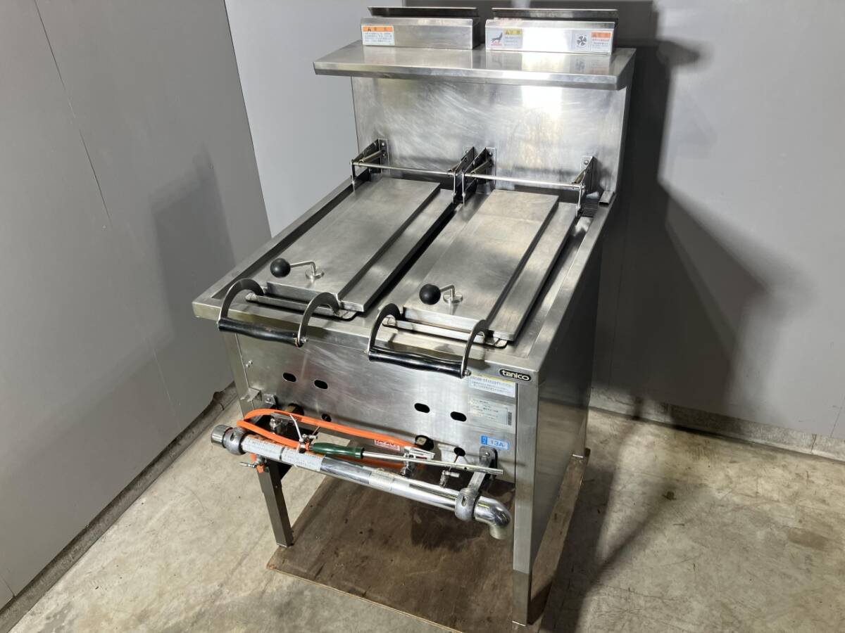 中古品 タニコー 餃子焼器 TGZ-65 都市ガス 2021年製 業務用 店舗用 厨房機器 ガス機器 飲食店 キッチン 餃子 115704 倉庫保管 その他