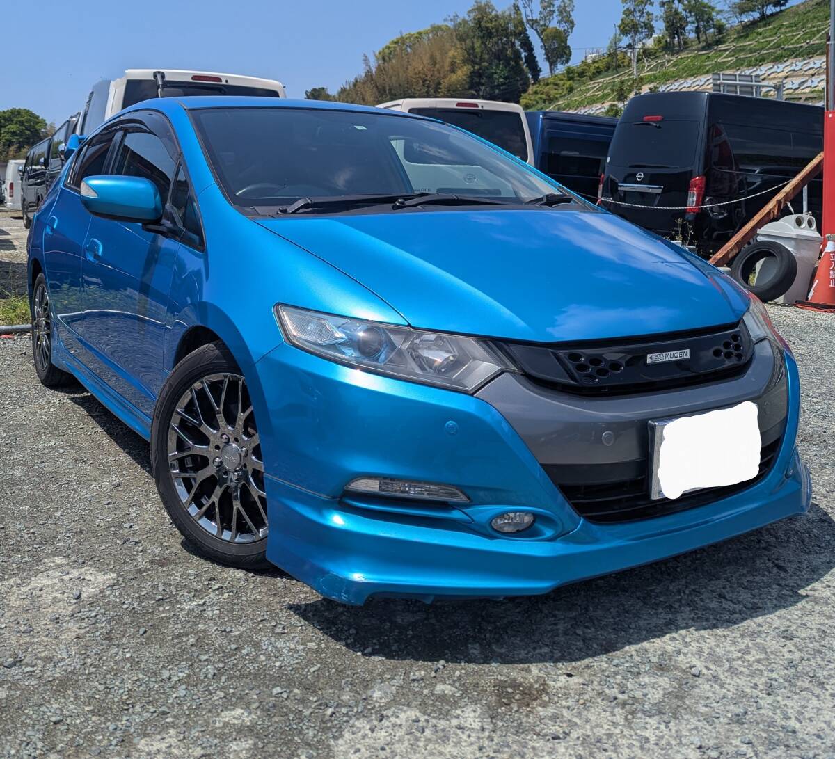 ☆福岡発！平成22年　インサイト　1.3 無(wú)限フル裝備！　車(chē)検R9年2月　ホンダインターナビ、バックカメラ、ETC付き