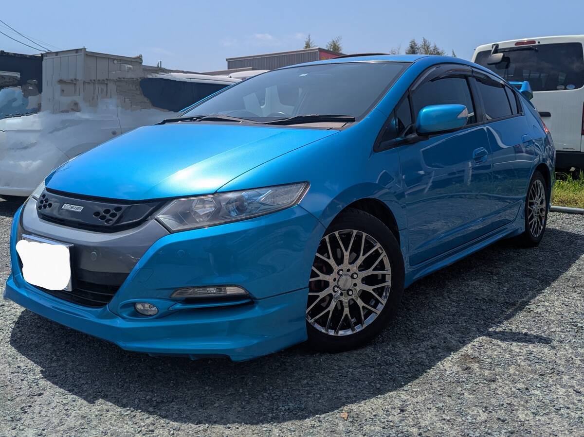 ☆福岡発！平成22年　インサイト　1.3 無(wú)限フル裝備！　車(chē)検R9年2月　ホンダインターナビ、バックカメラ、ETC付き