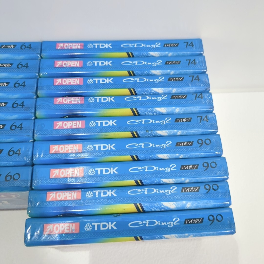 未開封 16本セット TDK CDing2 カセットテープ 60分ノーマル 1本 未開封 16本セット TDK CDing2 カセットテープ 60分ノーマル 1本