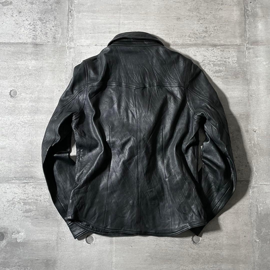 Liugoo Leathers ラムレザージャケット 本革 シャツarchive Liugoo Leathers ラムレザージャケット 本革 シャツarchive