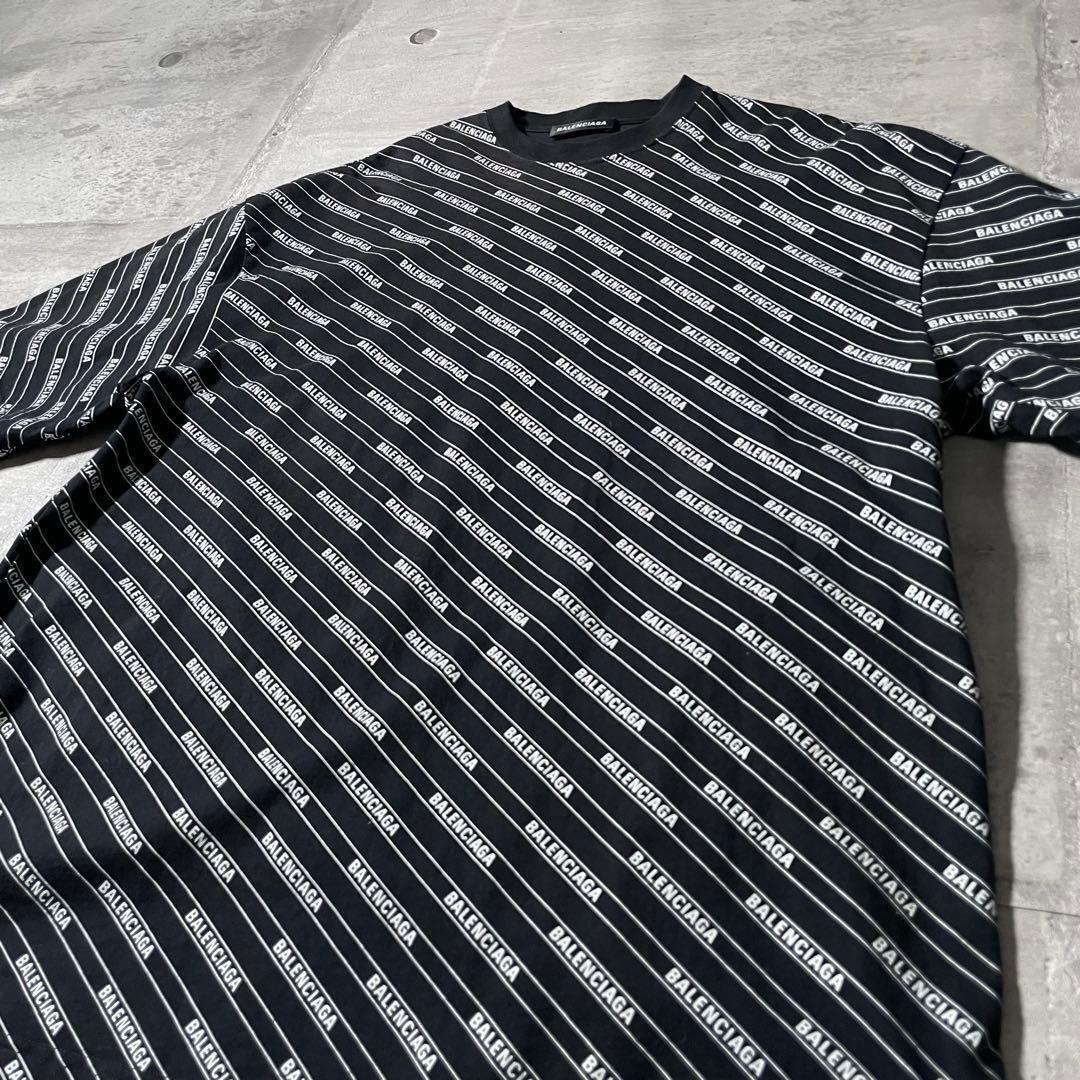 BALENCIAGA 2018SS 総柄 Tシャツ モノグラム ラインロゴ|Yahoo BALENCIAGA 2018SS 総柄 Tシャツ モノグラム ラインロゴ|Yahoo