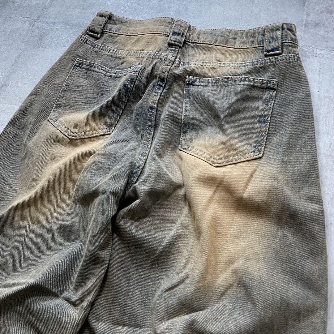 y2k grunge fade wide denim pants archive|Yahoo!フリマ(旧 y2k grunge fade wide denim pants archive|Yahoo!フリマ(旧