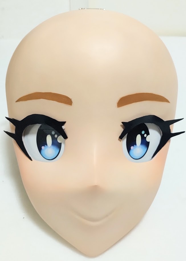 3000円スタート】美少女着ぐるみ 素体セット(塗装済) ウィッグ 3000円スタート】美少女着ぐるみ 素体セット(塗装済) ウィッグ
