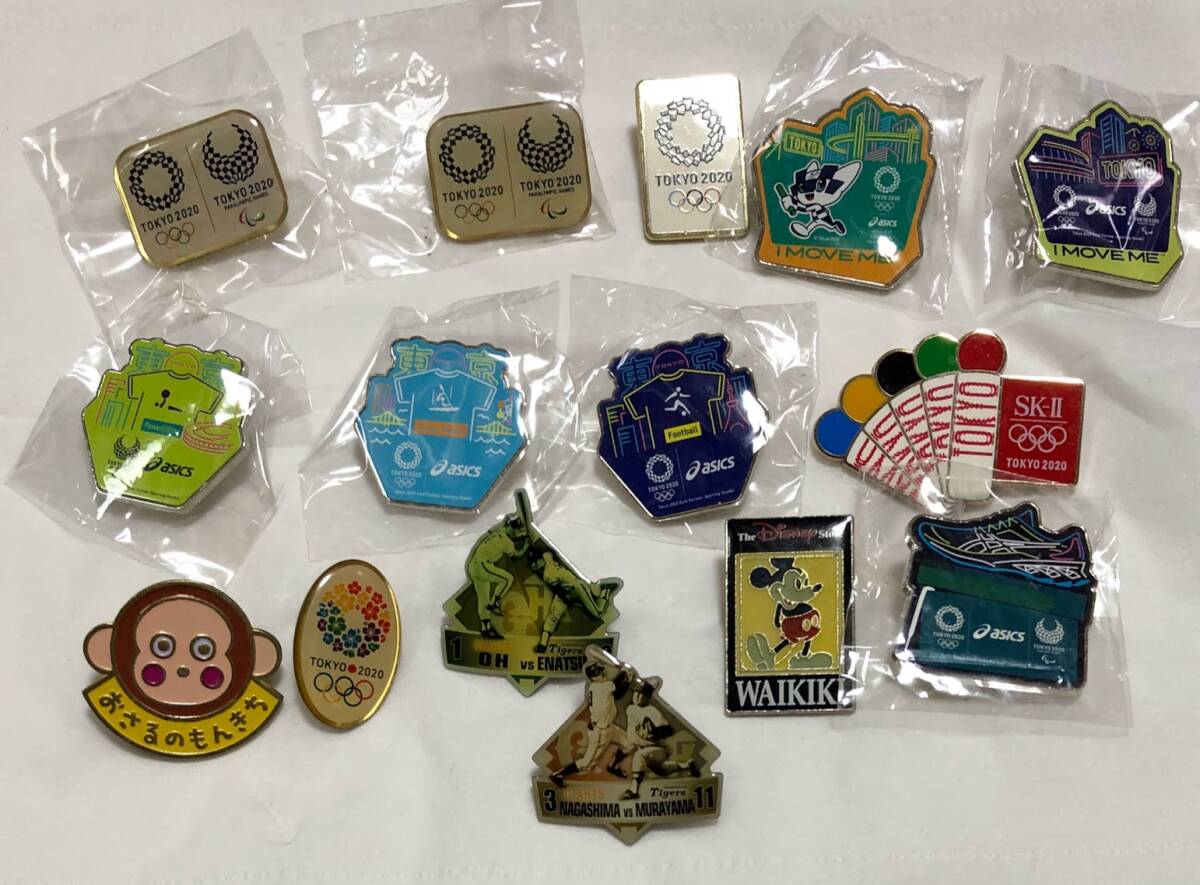 ピンズ ピンバッジ バッチ 15点まとめ売りセット ☆ 東京