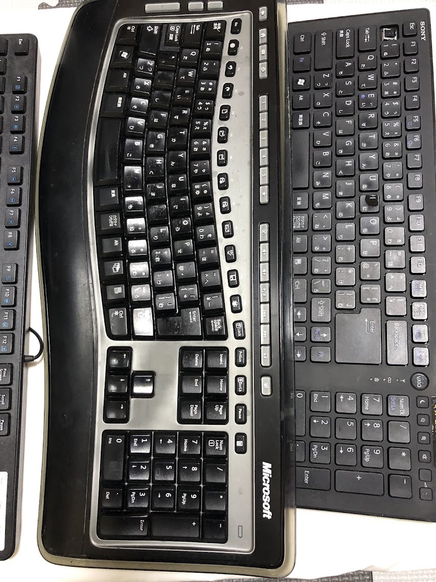 [ Junk ] клавиатура 4 позиций комплект * Microsoft Wireless Keyboard 6000 v3.0 / SONY VGP-WKB11 / TK-FCM108 др. [ описание товара обязательно чтение ]