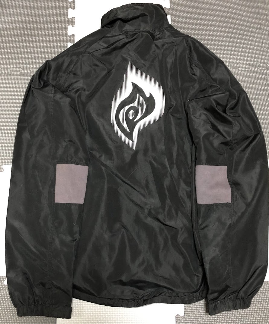 【痛みあり】 KIRIN FIRE 辛口珈琲 キリンファイヤー ナイロンジャケット ウインドブレーカー 缶コーヒー