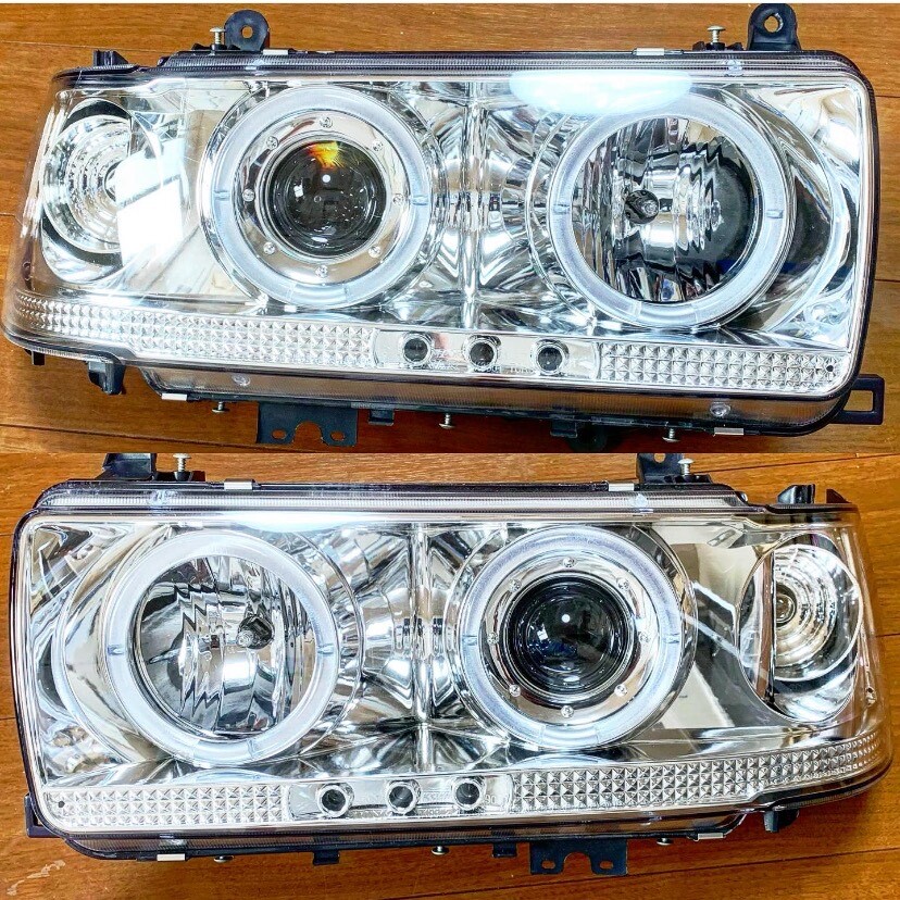 [ новый товар * не использовался ] Land Cruiser 80 икаринг прожекторные фары Land Cruiser 80