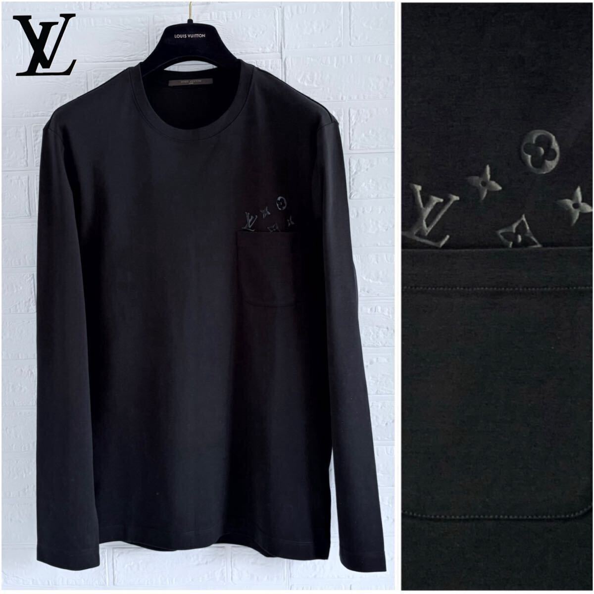 ☆未使用LOUIS VUITTON ルィヴィトン モノグラムパターン 胸 ☆未使用LOUIS VUITTON ルィヴィトン モノグラムパターン 胸