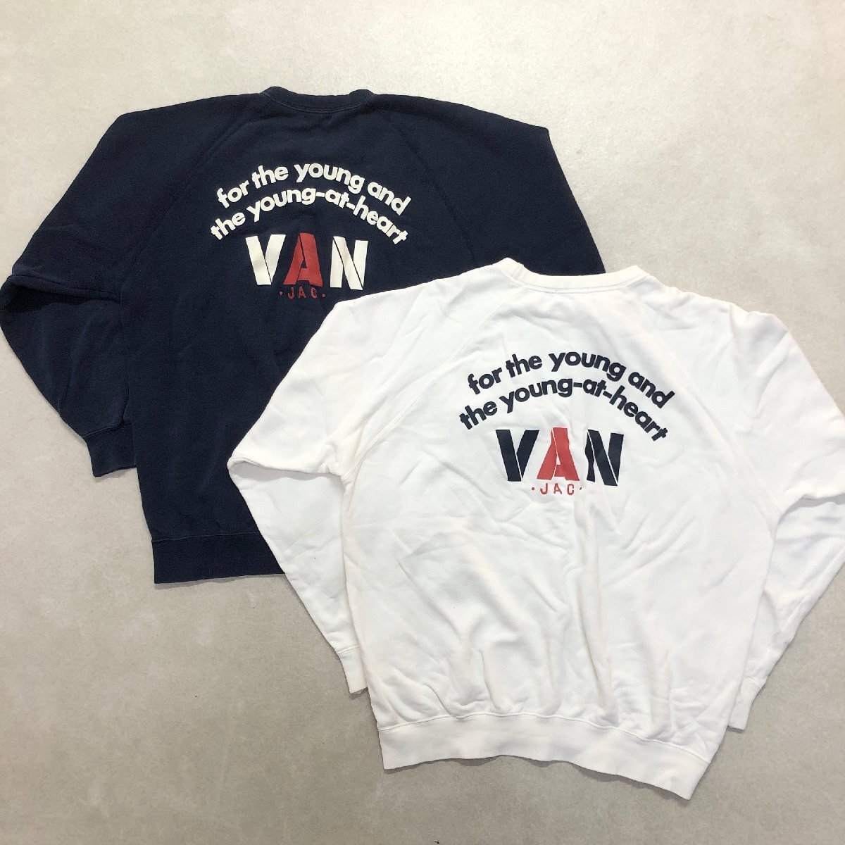 ○ VAN JACKET ヴァンヂャケット スウェット 2点 まとめ売り ○ VAN JACKET ヴァンヂャケット スウェット 2点 まとめ売り