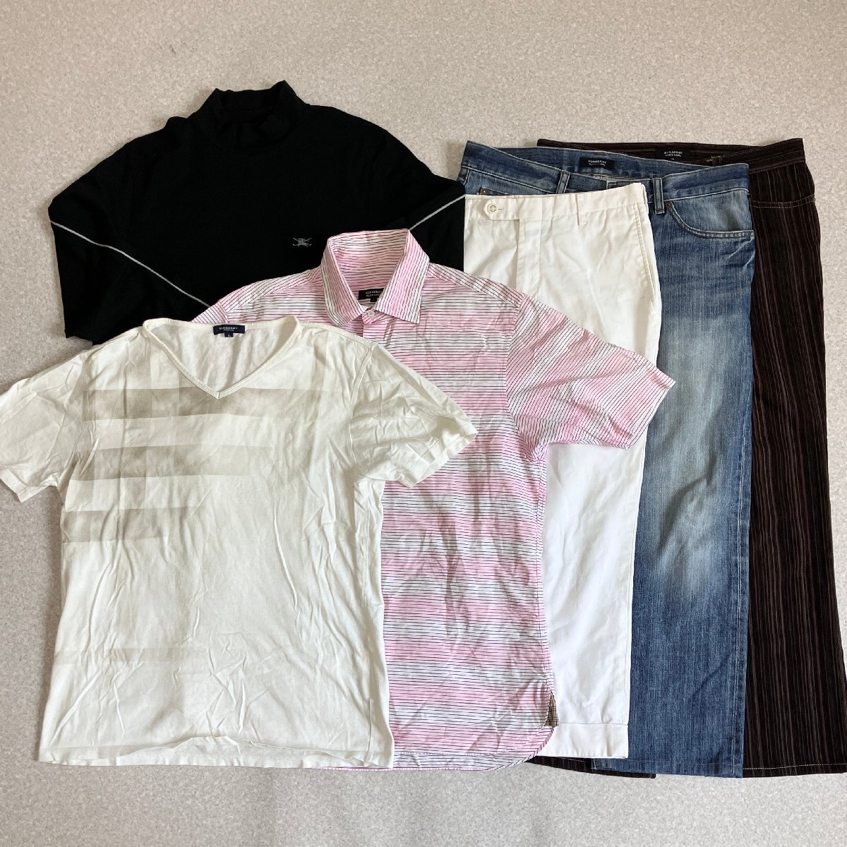 ○ BURBERRY BLACK LABEL/GOLF バーバリー 6点 Tシャツ ○ BURBERRY BLACK LABEL/GOLF バーバリー 6点 Tシャツ