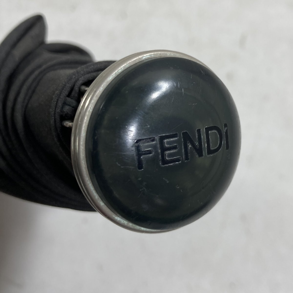 ☆ FENDI フェンディ その他雑貨 ブラック 日傘 折りたたみ傘 UV ☆ FENDI フェンディ その他雑貨 ブラック 日傘 折りたたみ傘 UV