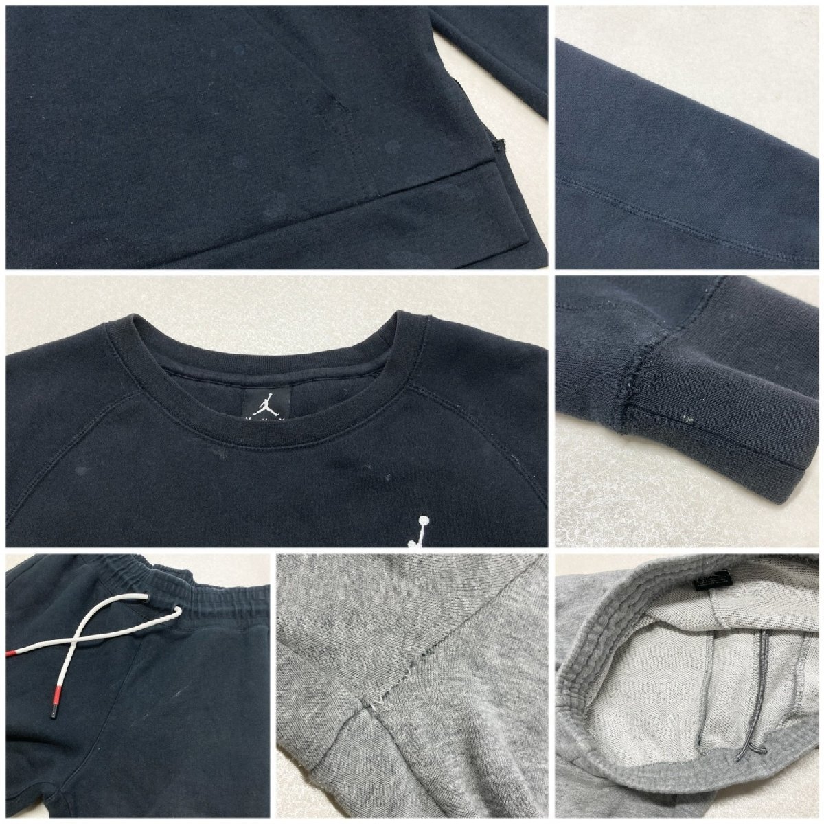 ○ NIKE ナイキ エアジョーダン 4点 スウェットシャツ ○ NIKE ナイキ エアジョーダン 4点 スウェットシャツ