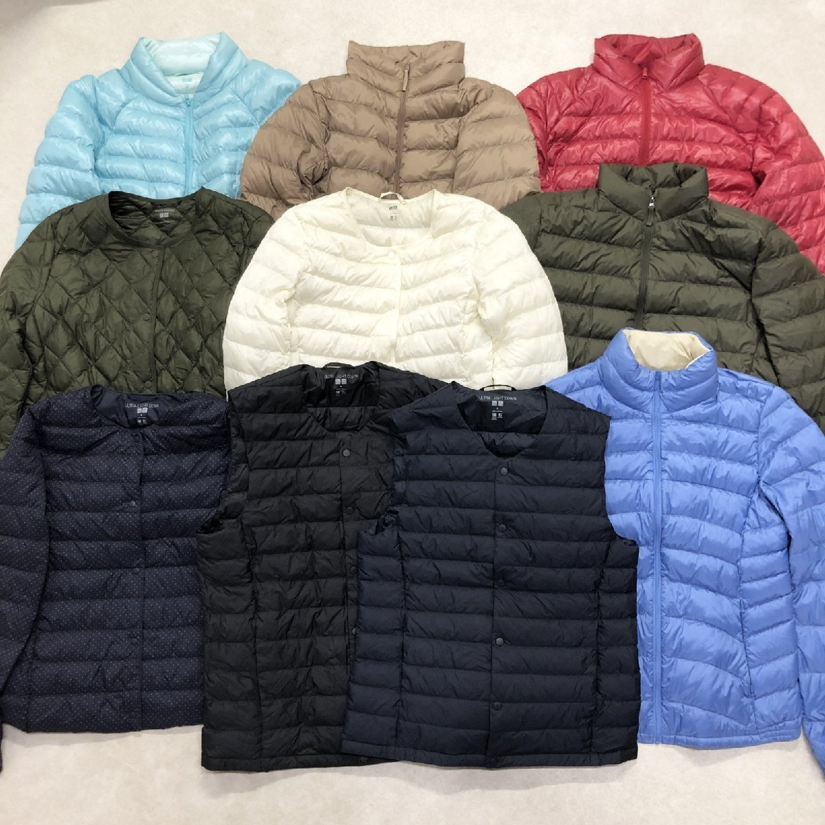 ○ UNIQLO ユニクロ ダウンジャケット 10点 まとめ ウルトラ ○ UNIQLO ユニクロ ダウンジャケット 10点 まとめ ウルトラ