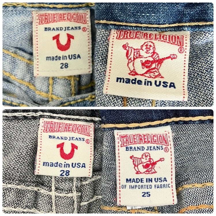 ○ TRUE RELIGION トゥルーレリジョン 4点 まとめ商品 ボトムス ○ TRUE RELIGION トゥルーレリジョン 4点 まとめ商品 ボトムス