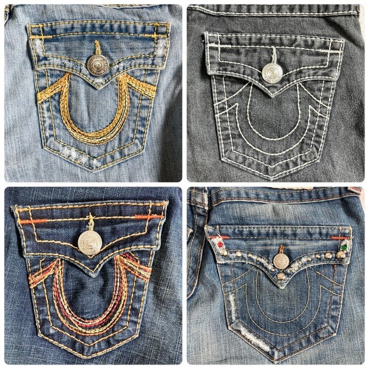 ○ TRUE RELIGION トゥルーレリジョン 4点 まとめ商品 ボトムス ○ TRUE RELIGION トゥルーレリジョン 4点 まとめ商品 ボトムス