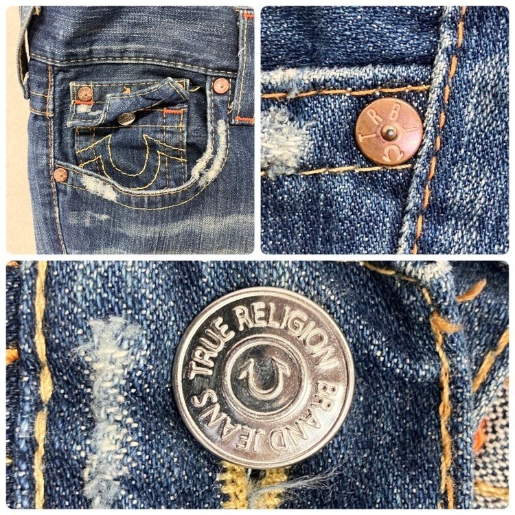 ○ TRUE RELIGION トゥルーレリジョン デニムパンツ フレア ○ TRUE RELIGION トゥルーレリジョン デニムパンツ フレア