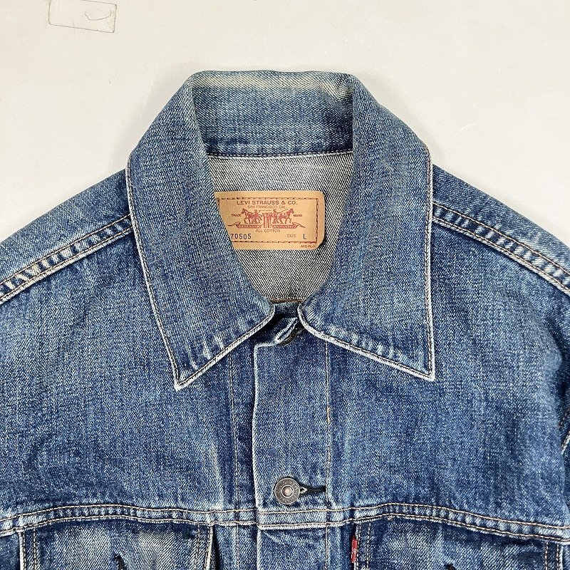 ◇ Levi's リーバイス デニムジャケット Gジャン 70505-0328 ◇ Levi's リーバイス デニムジャケット Gジャン 70505-0328