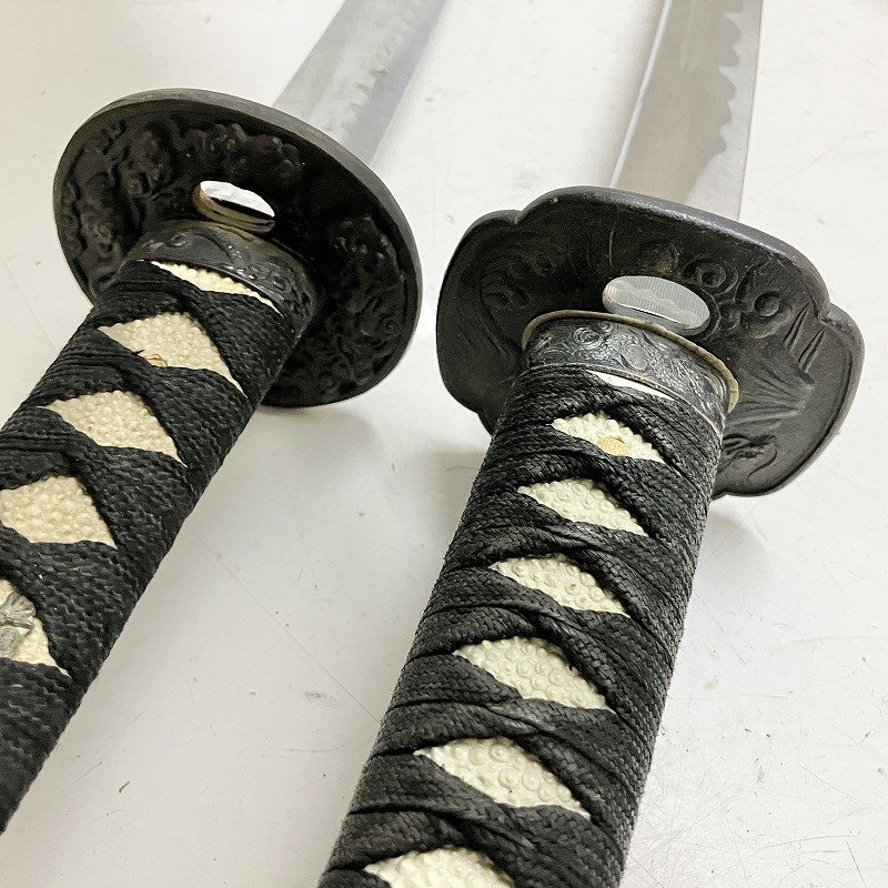 ◇ 【ジャンク品】 日本刀 模造刀 模擬刀 長刃 脇差 レプリカ 2 ◇ 【ジャンク品】 日本刀 模造刀 模擬刀 長刃 脇差 レプリカ 2