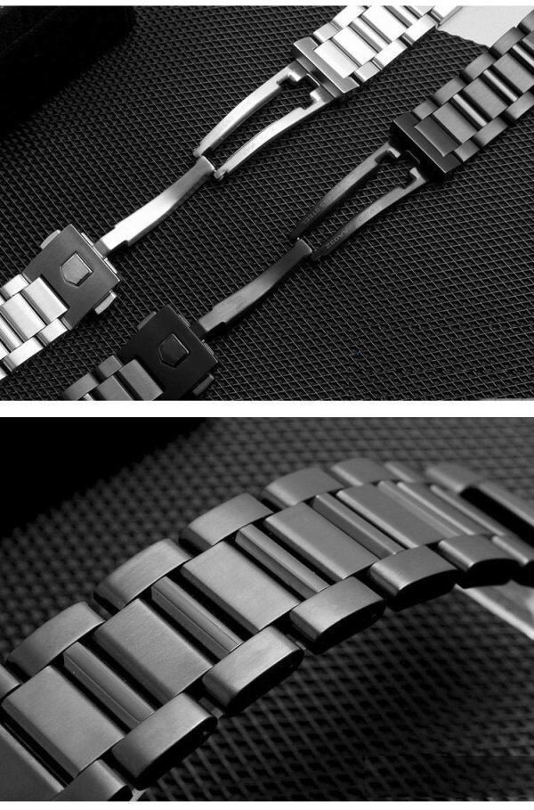 TAG HEUER タグホイヤーカレラ互換 22mm 腕時計ステンレス TAG HEUER タグホイヤーカレラ互換 22mm 腕時計ステンレス