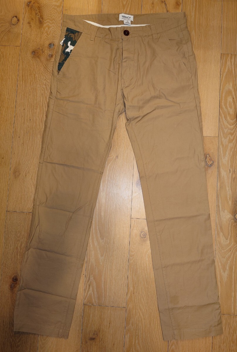 アディダス オリジナルス blue top チノパンツ 34 サイズ pants