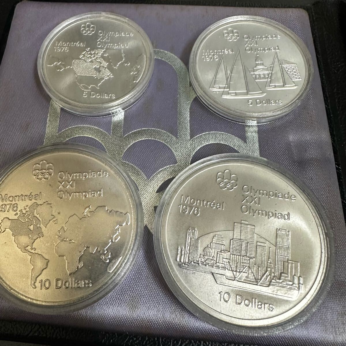カナダ モントリオール オリンピック 記念硬貨 10ドル 5ドル カナダ モントリオール オリンピック 記念硬貨 10ドル 5ドル
