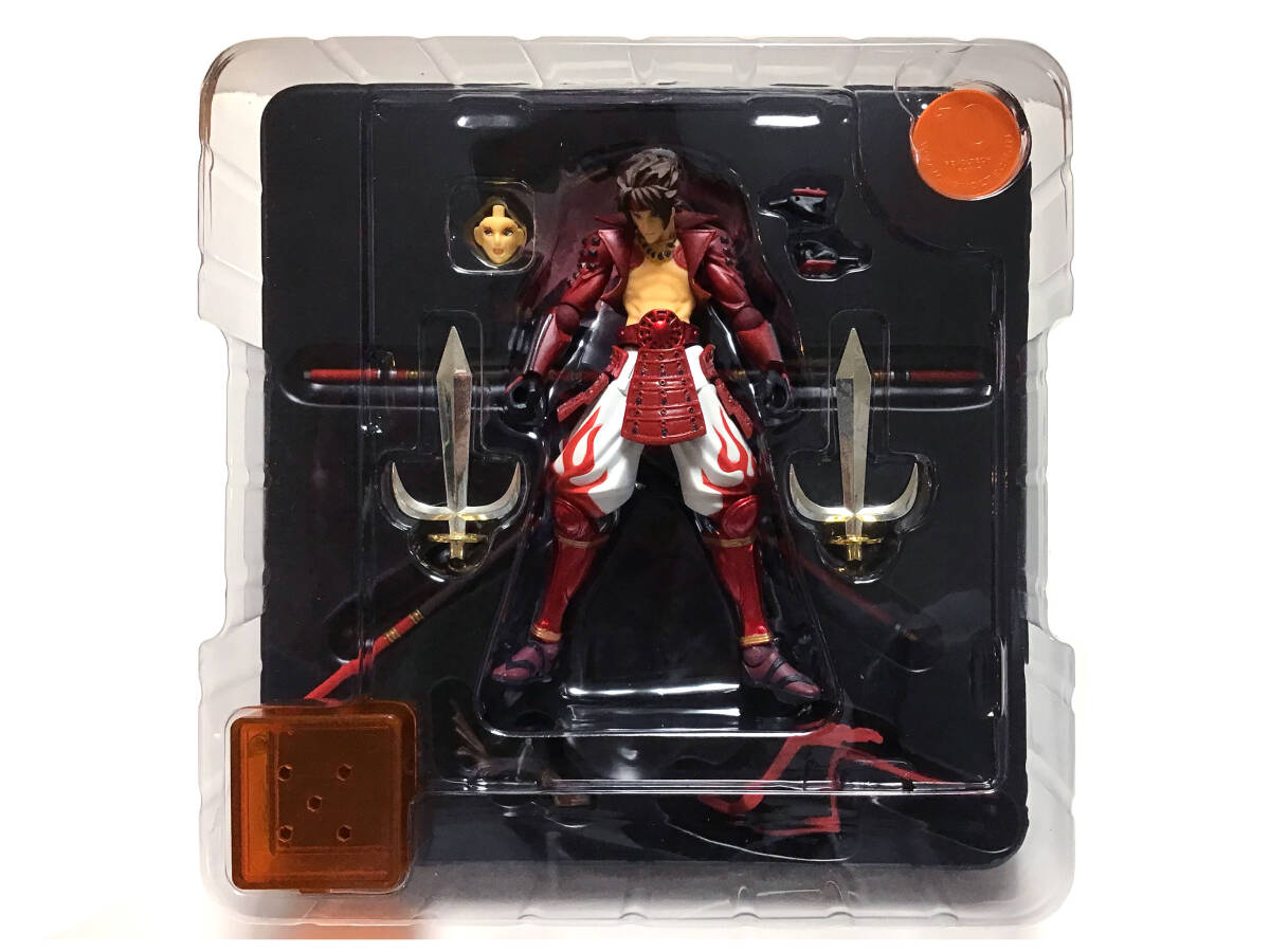 海洋堂 KAIYODO　No.079 戦國(guó)BASARA 伊達(dá)政宗（初回生産限定メッキ涂裝仕様）／No.080 戦國(guó)BASARA 真田幸村（初回生産限定メッキ涂裝仕様）