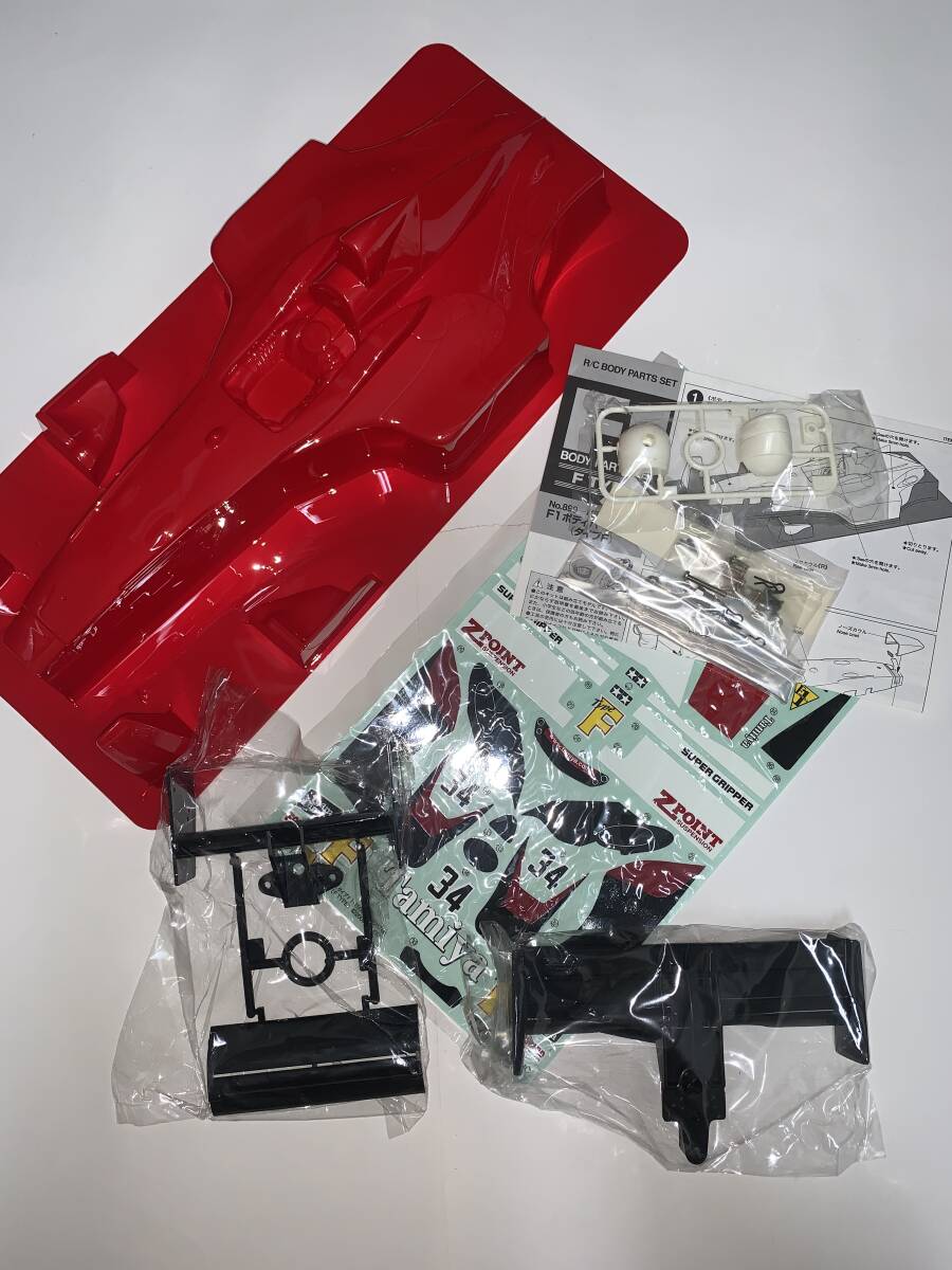 タミヤ F103 F1ボディ(Fタイプ) 新品未使用 ステッカー付 タミヤ F103 F1ボディ(Fタイプ) 新品未使用 ステッカー付