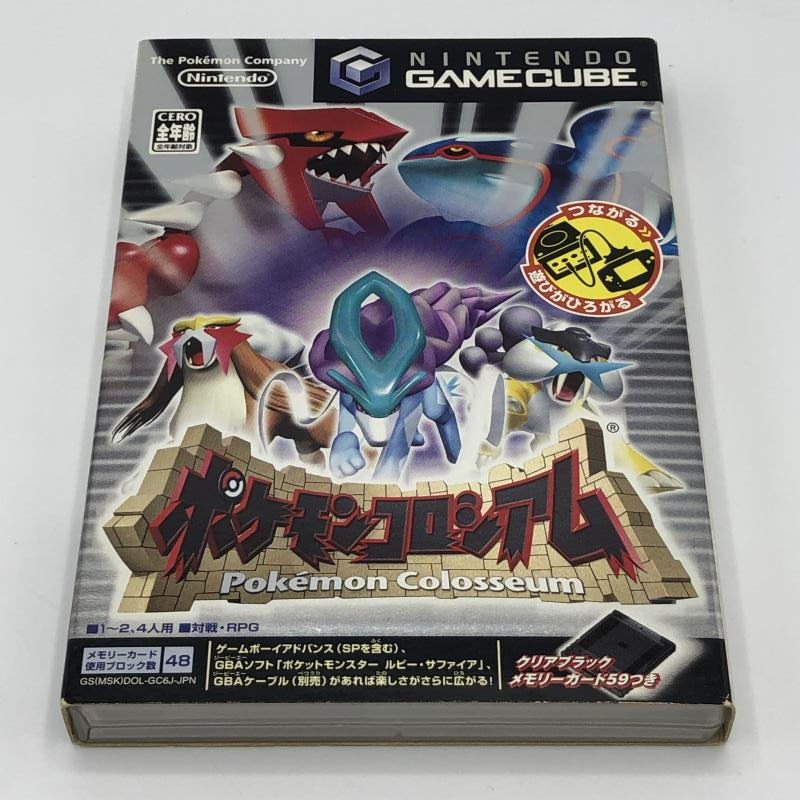 中古】NGC）ポケモンコロシアム(メモリーカード欠品